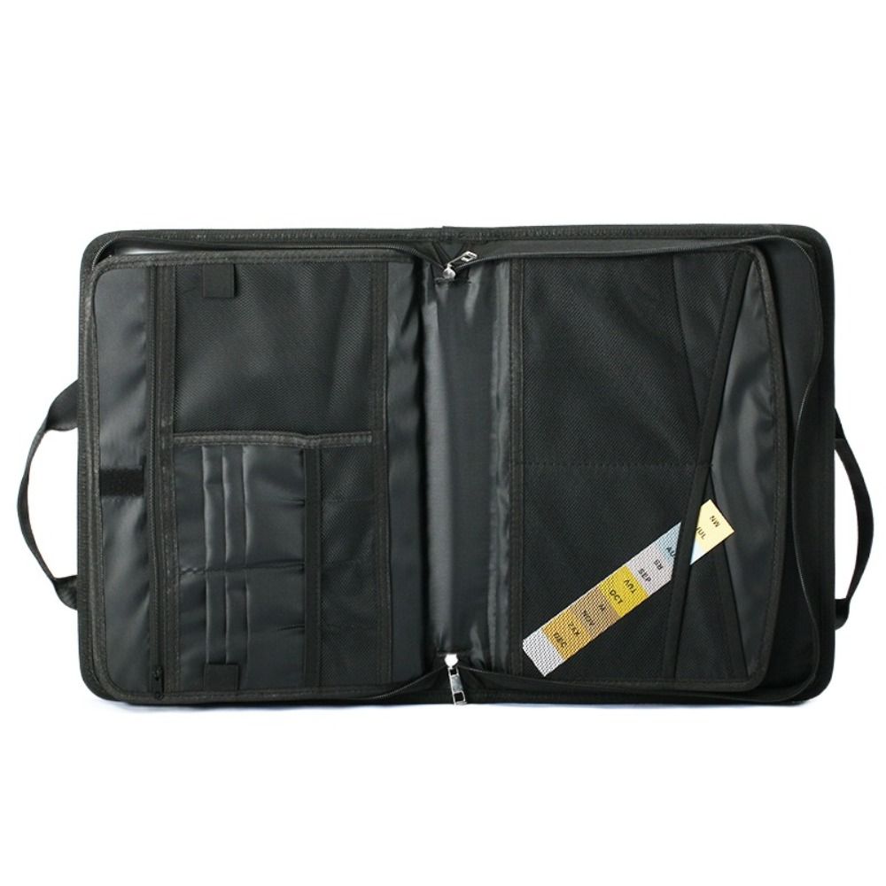 Expandable Accordion File Folder 13 Pockets - 13 Cepli Akordeon Dosya Düzenleyici, Fermuarlı