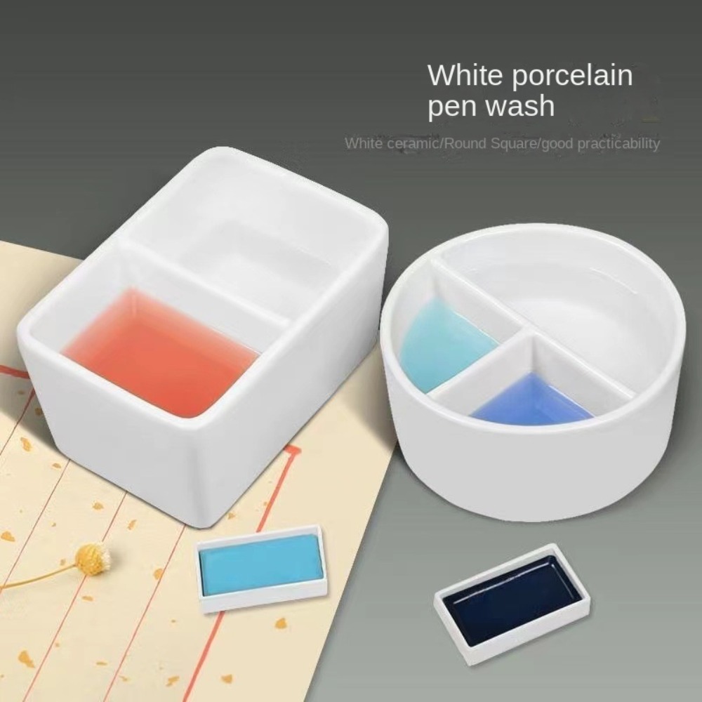 Writing Tools - Boyama Aracı Seramik Yıkama Paleti Seramik