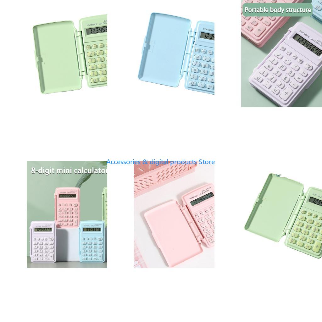 Scientific Calculator For Secondary School - 77JD Şeker Renkli Mini Hesap Makinesi