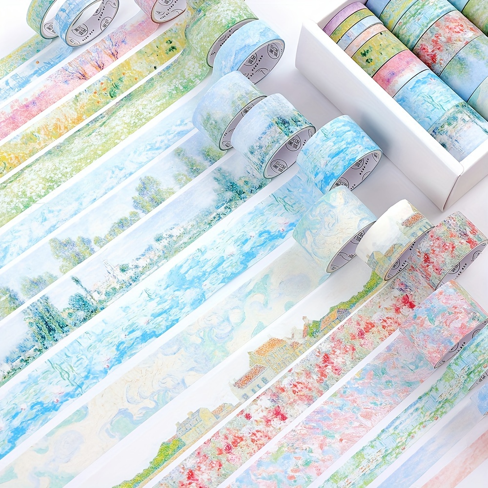 School Supplies - 20 rulo Vintage bahçe Washi bant