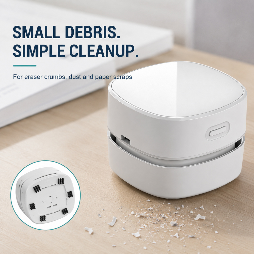 Mini Masaüstü Elektrikli Süpür - Mini Desktop Vacuum Cleaner For Eraser Dust incelemesi ve fiyatı
