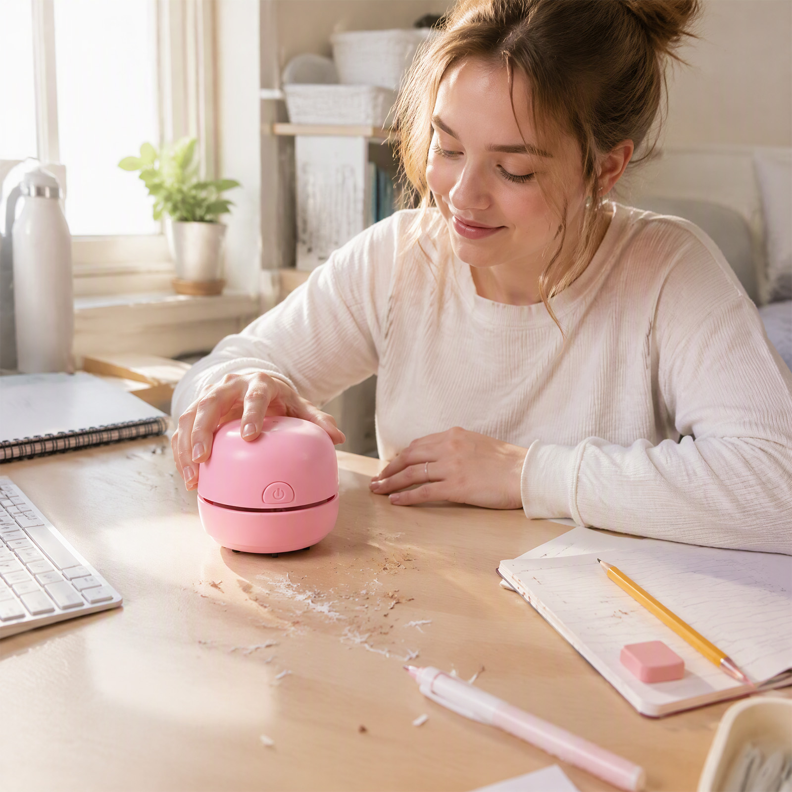 Kablosuz, Elde Taşınabilir, Mi - Mini Desktop Vacuum Cleaner For Eraser Dust incelemesi ve fiyatı