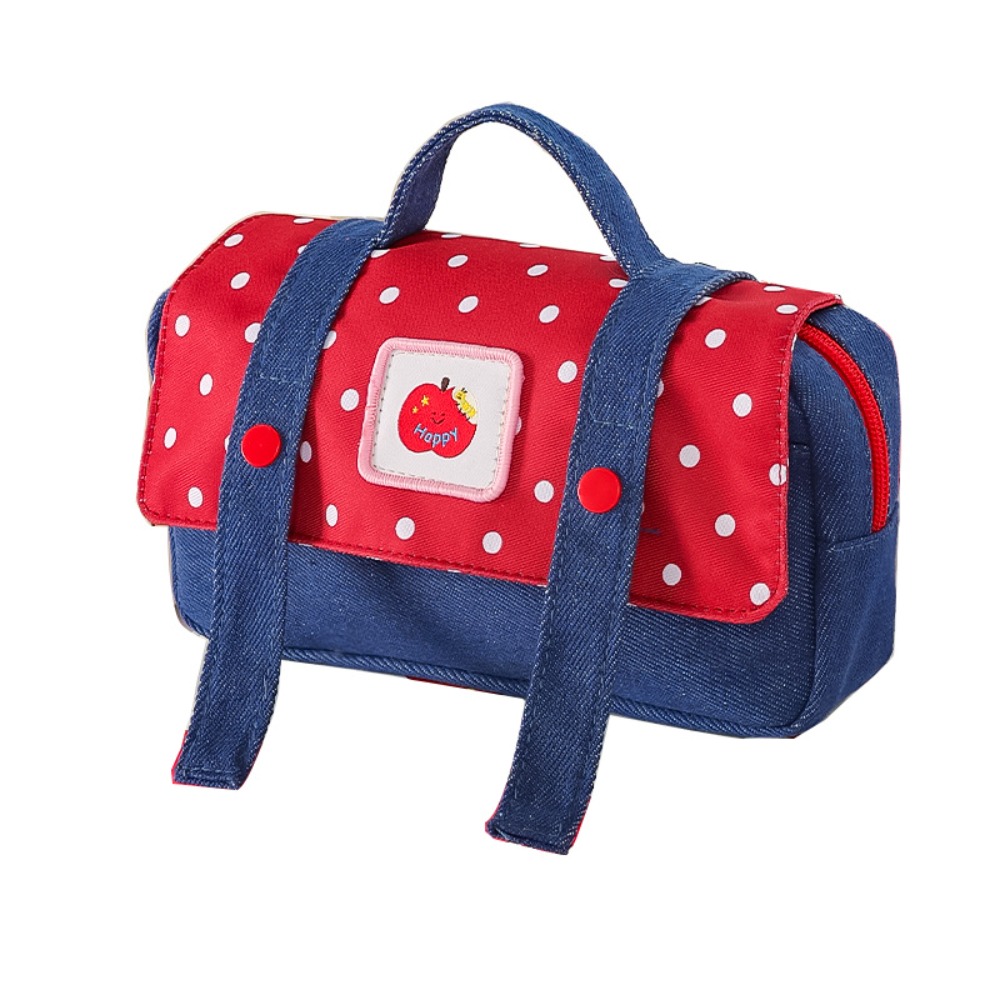 Denim Meyve Kovboy Kalem Kutus - Aesthetic Large Pencil Case Pouch incelemesi ve fiyatı
