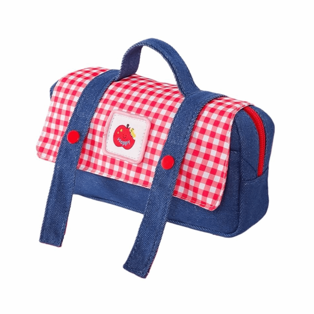 Denim Meyve Kovboy Kalem Kutus - Aesthetic Large Pencil Case Pouch incelemesi ve fiyatı