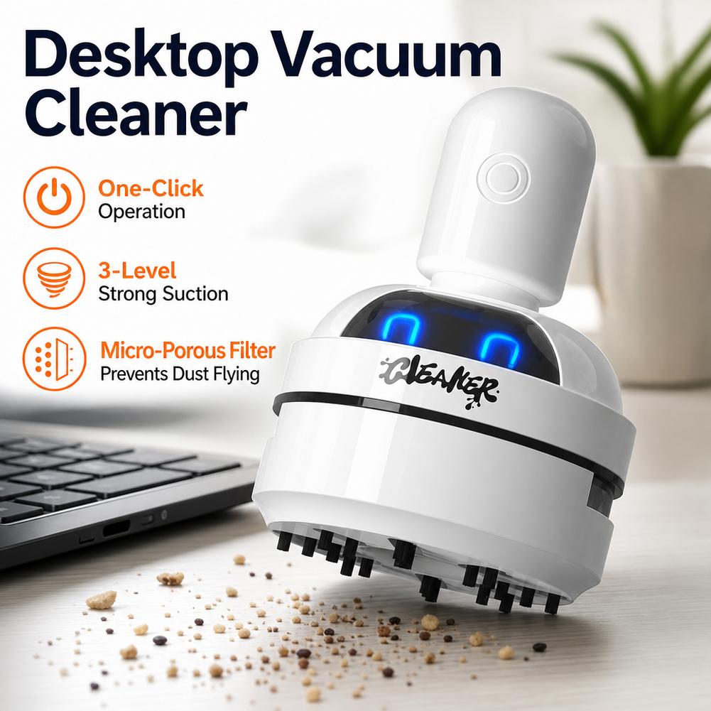 Taşınabilir Mini Masaüstü Elek - Mini Desktop Vacuum Cleaner For Eraser Dust incelemesi ve fiyatı