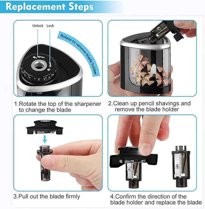 Elektrikli Kalemtıraş Bıçağı,  - Electric Pencil Sharpener Usb incelemesi ve fiyatı