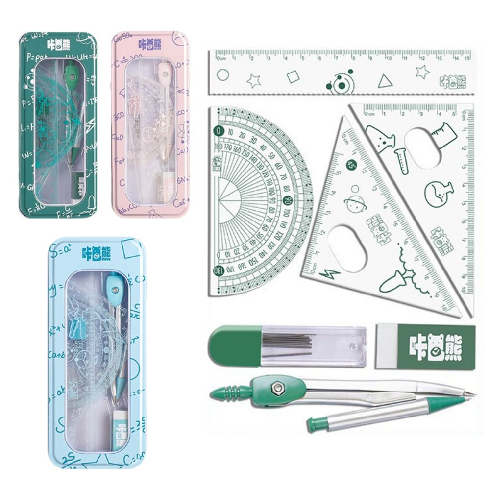 8 Parça/Set Çok Fonksiyonlu Ma - Math Geometry Set With Compass incelemesi ve fiyatı