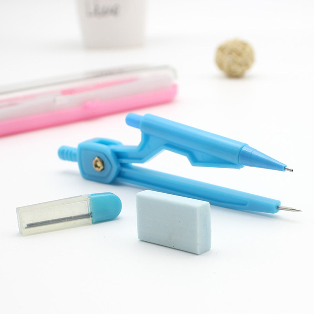 3 Adet Otomatik Pergel Seti, A - Math Geometry Set With Compass incelemesi ve fiyatı